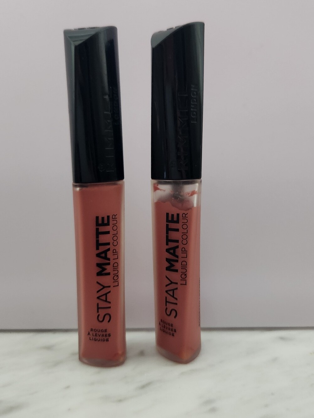 2 (two) tubes of Rimmel Stay Matte Liquid Lip Colour in the shade #200Pink Blink